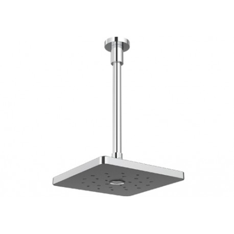 Methven Satinjet square overhead drencher ceiling mounted