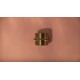 50mm Brass Crox Nipple
