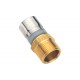 15mm buteline male adaptor brass