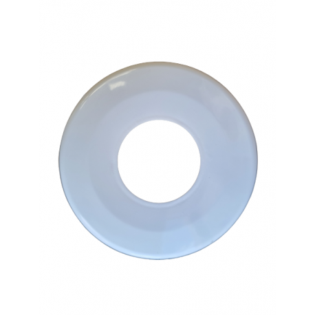 Pacific 40mm Wall Flange white