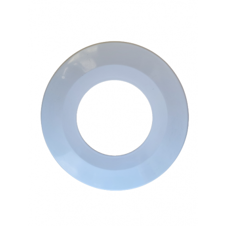 Pacific 80mm Wall Flange white