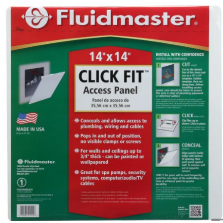 Fluidmaster 356x356 Click it access panel