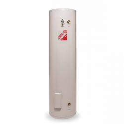 Rinnai 180 Litre 3kw Element Outdoor Enamel Mains Pressure Hot Water Cylinder 488x1790mm